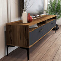 Comoda TV, Hommy Craft, Istanbul, 180x47x35 cm, PAL, Nuc / Antracit