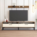 Comoda TV, Hommy Craft, Istanbul, 180x47x35 cm, PAL, Maro/Crem