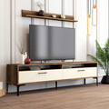Comoda TV, Hommy Craft, Istanbul, 180x47x35 cm, PAL, Maro/Crem