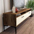 Comoda TV, Hommy Craft, Istanbul, 180x47x35 cm, PAL, Maro/Crem