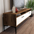 Comoda TV, Hommy Craft, Istanbul, 180x47x35 cm, PAL, Nuc/Alb