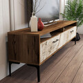 Comoda TV, Hommy Craft, Istanbul, 180x47x35 cm, PAL, Nuc/Alb