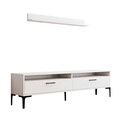 Comoda TV, Hommy Craft, Istanbul, 180x47x35 cm, PAL, Alb