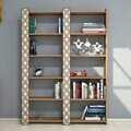 Corp biblioteca, Hommy Craft, City 2, 124.6x170x24.2 cm, Maro/Crem