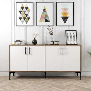 160x78x35 cm, Maro;Alb