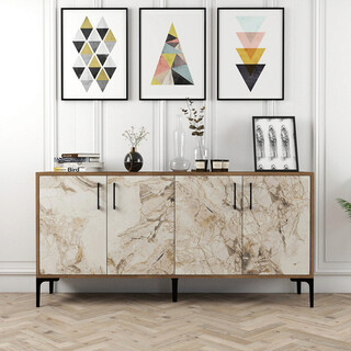 160x78x35 cm, Maro;Alb