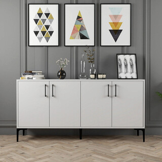 160x78x35 cm, Alb