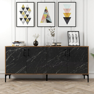 180x78x35 cm, Maro;Negru
