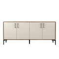 Consola, Hommy Craft, Kiev, 180x78x35 cm, PAL, Maro/Crem