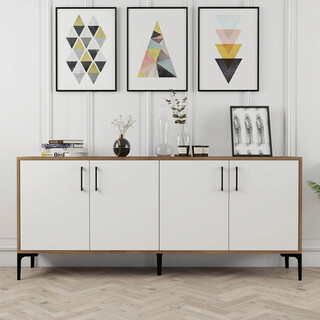 180x78x35 cm, Maro;Alb