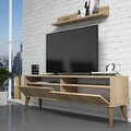 Set mobilier living, Hommy Craft, Best, PAL, Stejar