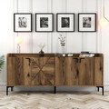 Consola, Hommy Craft, Venedik, 180x78x35 cm, PAL, Maro