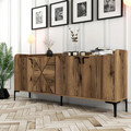 Consola, Hommy Craft, Venedik, 180x78x35 cm, PAL, Maro