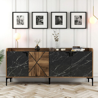 180x78x35 cm, Maro;Negru