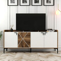 Consola, Hommy Craft, Venedik, 180x78x35 cm, PAL, Nuc/Alb