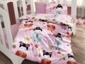 Lenjerie de pat pentru copii, 4 piese, 100% bumbac ranforce, Cotton Box, Kucuk Hanim