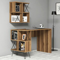 Birou, Hommy Craft, Extra 2, 120x78 cm, PAL, Nuc / Negru