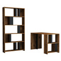 Set birou si biblioteca, Hommy Craft, Lima, PAL, Nuc / Antracit