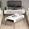 Set mobilier living, Hommy Craft, Ekol, PAL, Alb