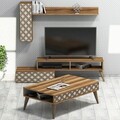 Set mobilier living, Hommy Craft, Planet, PAL, Maro/Crem