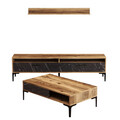 Set mobilier living, Hommy Craft, Istanbul, PAL, Nuc / Negru