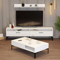 Set mobilier living, Hommy Craft, Istanbul, PAL, Alb