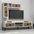 Set mobilier living, Hommy Craft, Samba, PAL, Maro/Crem