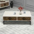 Set mobilier living, Hommy Craft, Samba, PAL, Maro/Crem
