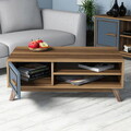 Set mobilier living, Hommy Craft, Ayla, Nuc / Albastru