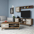 Set mobilier living, Hommy Craft, Ayla, PAL, Maro/Crem