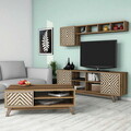 Set mobilier living, Hommy Craft, Inci, PAL, Maro/Crem