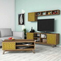 Set mobilier living, Hommy Craft, Inci, PAL, Nuc / Galben