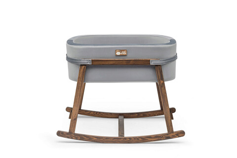 Balansoar bebelusi, Hudson, Hier, Lemn, Gri/Nuc