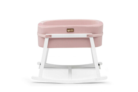 Balansoar bebelusi, Hudson, Hier, Lemn, Roz/Alb