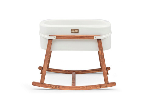 Balansoar bebelusi, Hudson, Hier, Lemn, Alb / Stejar