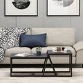 Masuta de cafea, Inarch, Minimal, 75x38x50 cm, PAL, Antracit