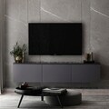 Comoda TV, Inarch, Neon, 160x35x32 cm, PAL, Antracit