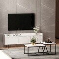Set mobilier living, Inarch, Atlas, PAL, Alb