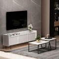 Set mobilier living, Inarch, Atlas, PAL, Alb
