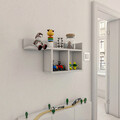 Raft de perete, Kalune Design, Room, 72x37x18 cm, PAL, Alb