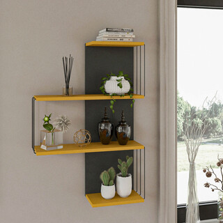 64x96x19 cm, Galben;Antracit