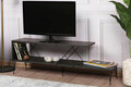 Comoda TV, Kalune Design, Street, 120x40x30 cm, PAL, Maro inchis