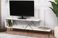 Comoda TV, Kalune Design, Street, 120x40x30 cm, PAL, Alb