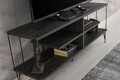 Comoda TV, Kalune Design, Eze, 120x44 cm, PAL, Maro inchis