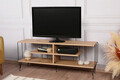 Comoda TV, Kalune Design, Eze, 120x44.5x30 cm, Stejar