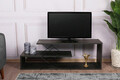 Comoda TV, Kalune Design, Zigzag, 120x40x30 cm, PAL, Maro inchis