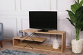 Comoda TV, Kalune Design, Zigzag, 120x40x30 cm, PAL, Stejar