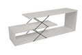 Comoda TV, Kalune Design, Zigzag, 120x40x30 cm, PAL, Alb