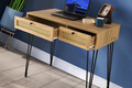 Birou, Kalune Design, Sahra, 105x79x55 cm, PAL, Stejar / Negru