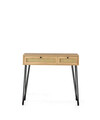 Birou, Kalune Design, Sahra, 105x79x55 cm, PAL, Stejar / Negru